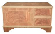 Plasma LCD Television Stand Mahogany Yew Oak